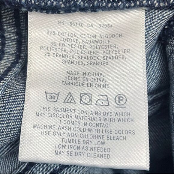 Anthropologie Pilcro Stet High Rise Flare Boho Leather Braid Trim Size 28 | 6 - Picture 11 of 13